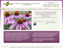 Tablet Screenshot of integrativenaturopathichealth.com
